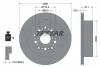 92179403 TEXTAR Тормозной диск