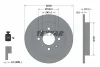 92204003 TEXTAR Тормозной диск