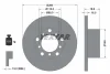 93012400 TEXTAR Тормозной диск