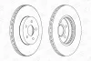 562180CH CHAMPION Тормозной диск