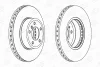 562397CH-1 CHAMPION Тормозной диск