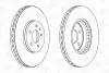 562511CH CHAMPION Тормозной диск