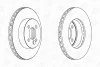 562570CH CHAMPION Тормозной диск