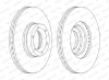 DDF1067C FERODO Тормозной диск