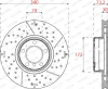 Превью - DDF2614VC-1 FERODO Тормозной диск (фото 3)
