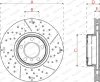 Превью - DDF2614VC-1 FERODO Тормозной диск (фото 4)