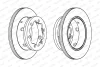 FCR191A FERODO Тормозной диск