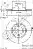 08.2461.10 BREMBO Тормозной диск