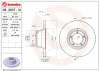 08.3637.10 BREMBO Тормозной диск