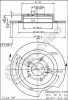 08.5295.10 BREMBO Тормозной диск