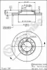 08.5356.10 BREMBO Тормозной диск