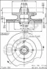 09.4471.10 BREMBO Тормозной диск