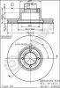 09.4933.10 BREMBO Тормозной диск