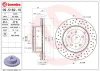 09.5182.10 BREMBO Тормозной диск