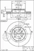 09.5676.10 BREMBO Тормозной диск