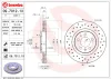 09.7012.1X BREMBO Тормозной диск