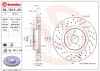 09.7812.2X BREMBO Тормозной диск