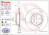 09.A752.10 BREMBO Тормозной диск