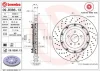 09.B386.13 BREMBO Тормозной диск