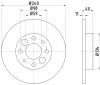 MDC1120 MINTEX Тормозной диск