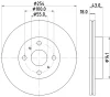 MDC1289 MINTEX Тормозной диск