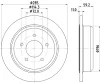 MDC1331 MINTEX Тормозной диск