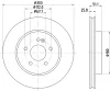 MDC1359 MINTEX Тормозной диск