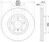 MDC1524R MINTEX Тормозной диск