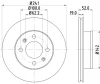 MDC1570 MINTEX Тормозной диск