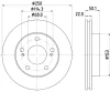 MDC1853 MINTEX Тормозной диск