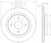 MDC1868 MINTEX Тормозной диск