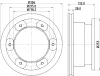 MDC1934 MINTEX Тормозной диск