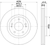 MDC1944 MINTEX Тормозной диск