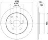 MDC2029 MINTEX Тормозной диск