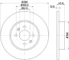 MDC2094 MINTEX Тормозной диск