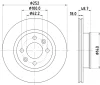 MDC2166 MINTEX Тормозной диск