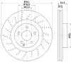 MDC2251 MINTEX Тормозной диск