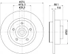 MDC2284 MINTEX Тормозной диск