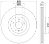 MDC2348 MINTEX Тормозной диск