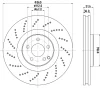 MDC2784C MINTEX Тормозной диск