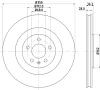 MDC2791C MINTEX Тормозной диск