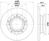 MDC2949C MINTEX Тормозной диск