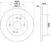 MDC2958C MINTEX Тормозной диск