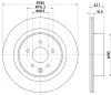 MDC2971C MINTEX Тормозной диск