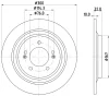 MDC3016C MINTEX Тормозной диск