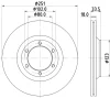 MDC620 MINTEX Тормозной диск