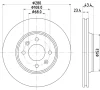 MDC710 MINTEX Тормозной диск