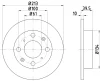 MDC754 MINTEX Тормозной диск