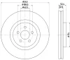 MDC83065C MINTEX Тормозной диск