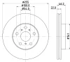 MDC893 MINTEX Тормозной диск